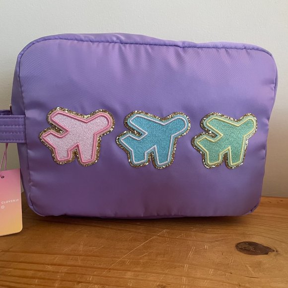 Stoney Clover Lane X Target Large Airplane Travel Pouch NWT - Picture 2 of 2